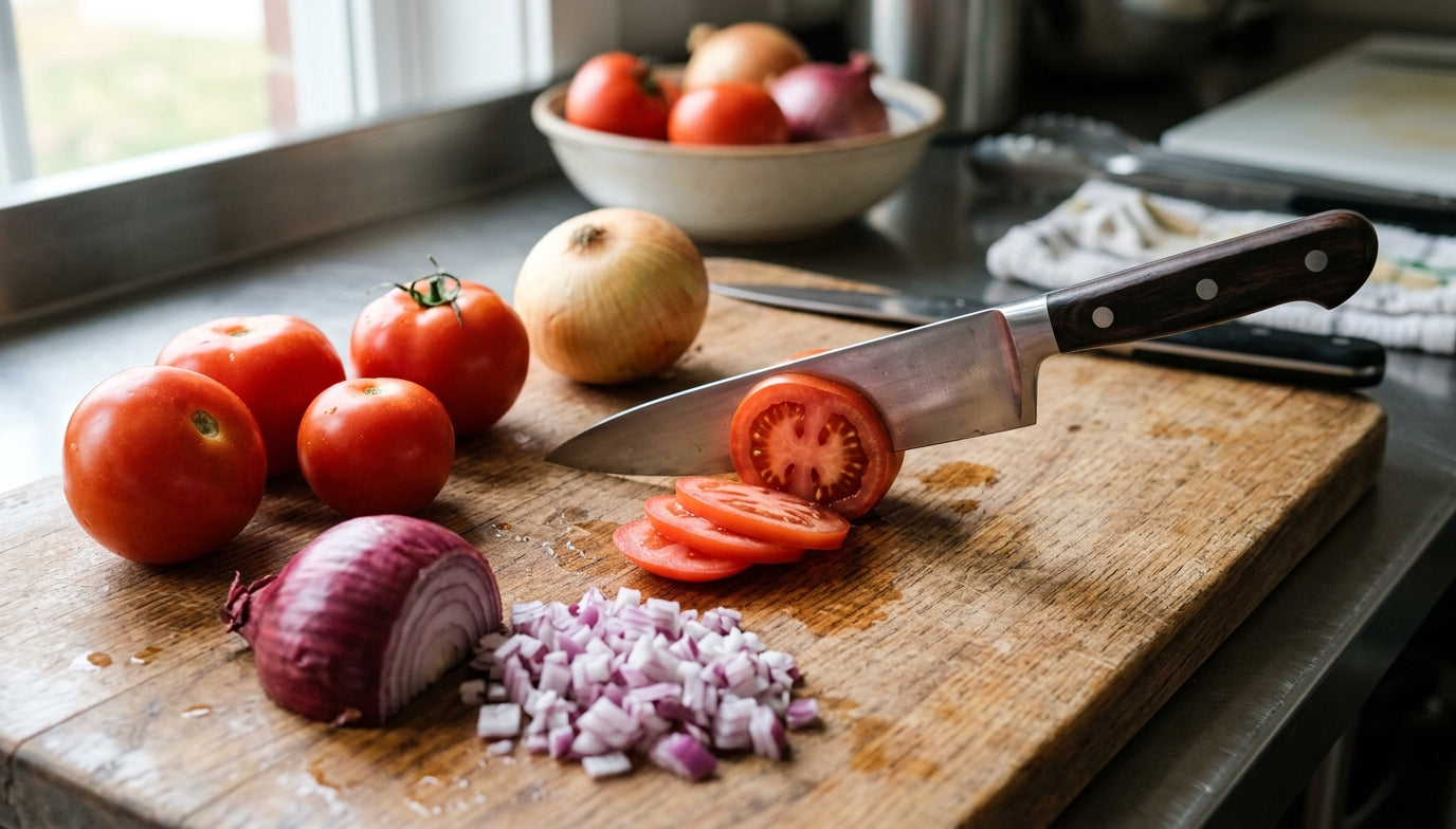 How to test if your kitchen knives are sharp