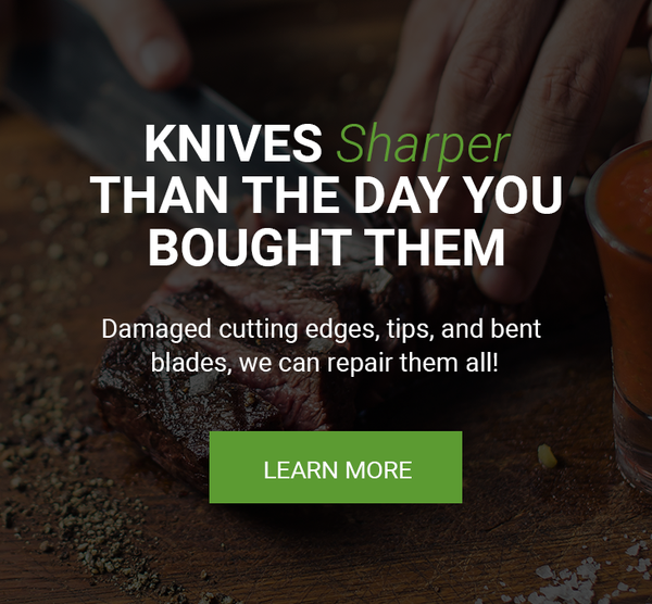 UK Professional Knife Sharpening Service by Post