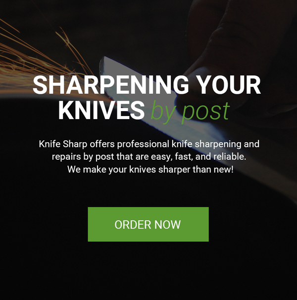UK Professional Knife Sharpening Service by Post