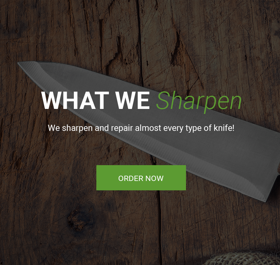 What we sharpen
